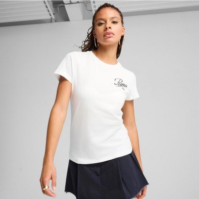 Puma 68498202 Script Tee Kadın Spor Tişört