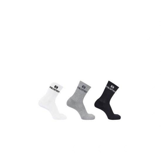 EVERYDAY CREW 3-PACK - White-Alloy-Black